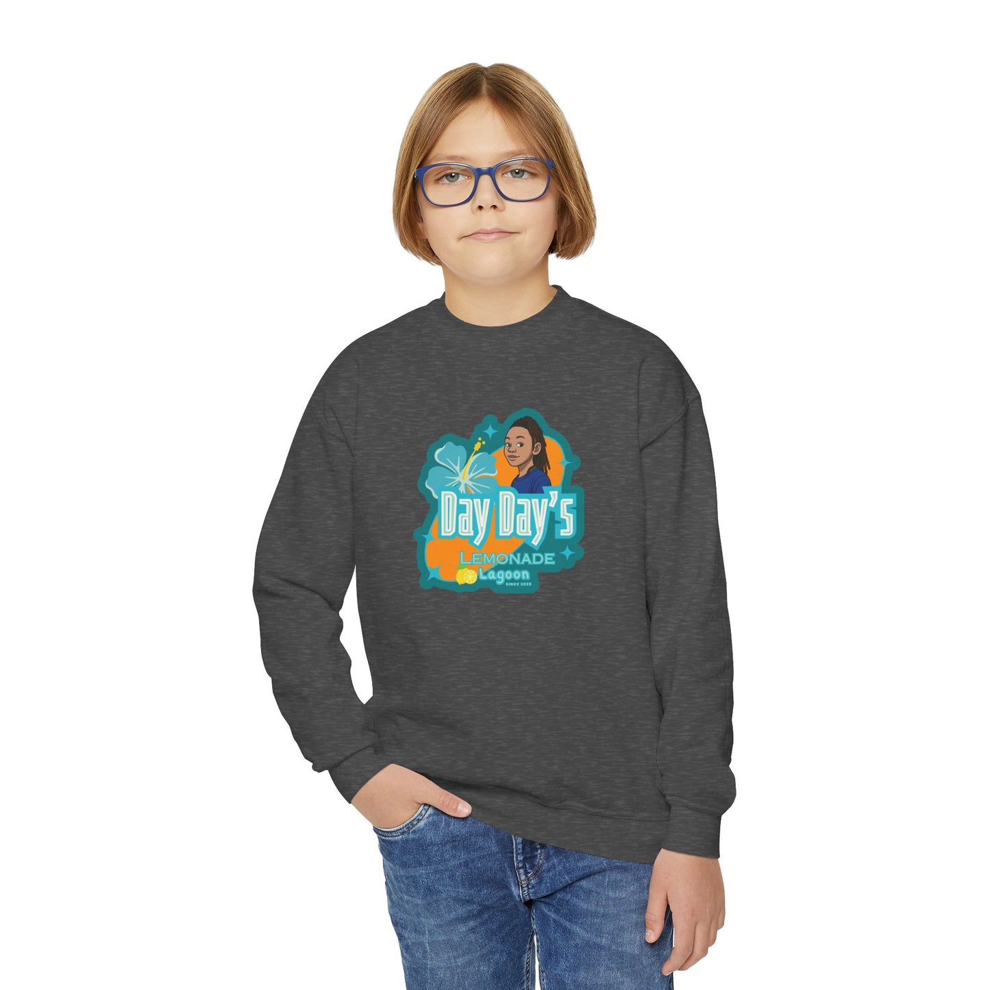 Day Day's Lemonade Lagoon Youth Sweatshirt