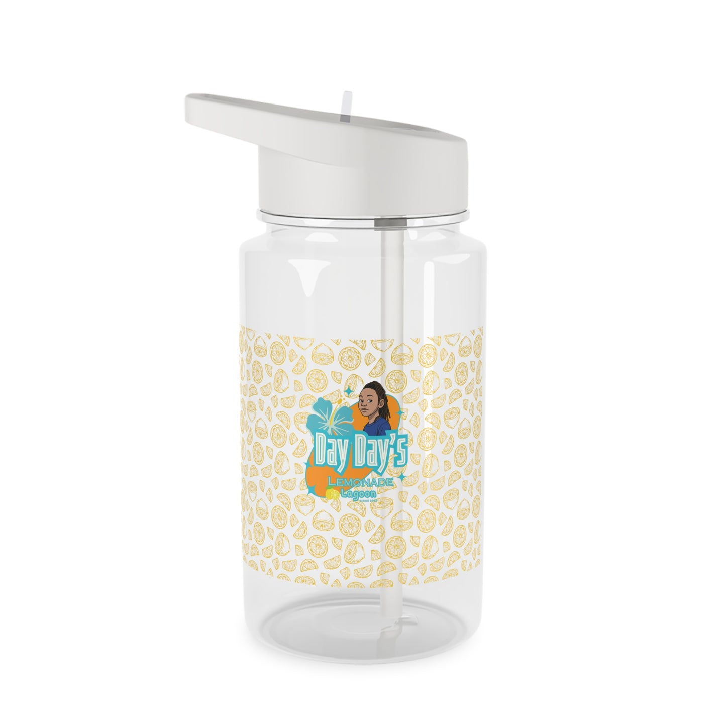 Day Day's Lemonade Lagoon Tritan Water Bottle