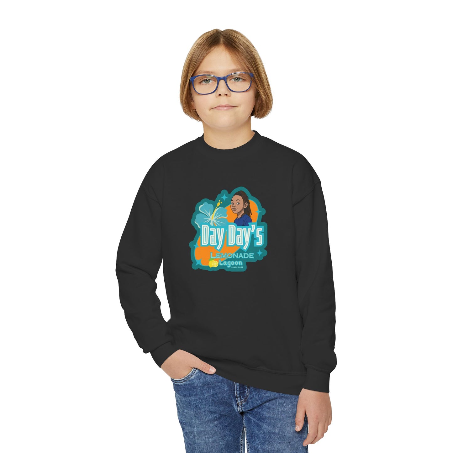 Day Day's Lemonade Lagoon Youth Sweatshirt