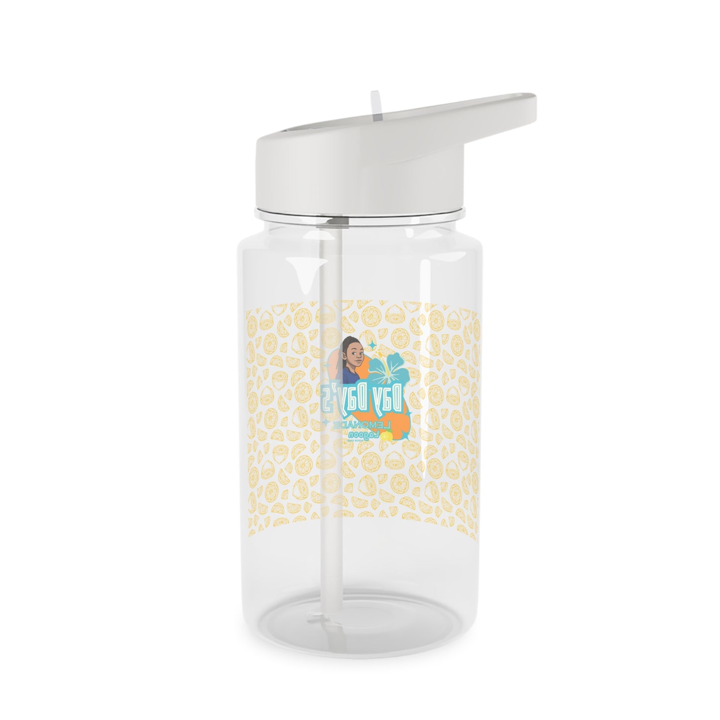 Day Day's Lemonade Lagoon Tritan Water Bottle